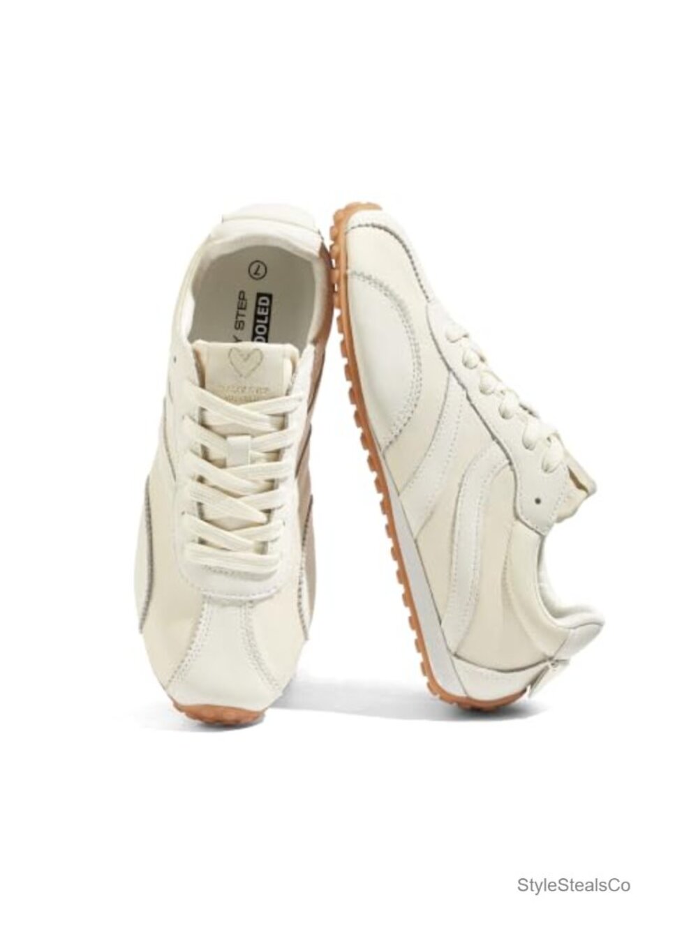 Retro Leopard Print Low Top Fashion Sneakers Lace Up Casual Comfort